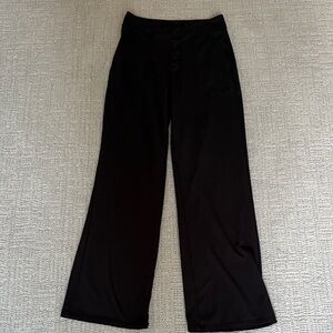 Black Wide-Leg Trousers or Work Pants
